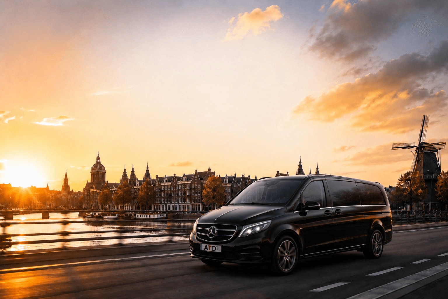 Mercedes V-Klasse · Amsterdam Taxi Dienst